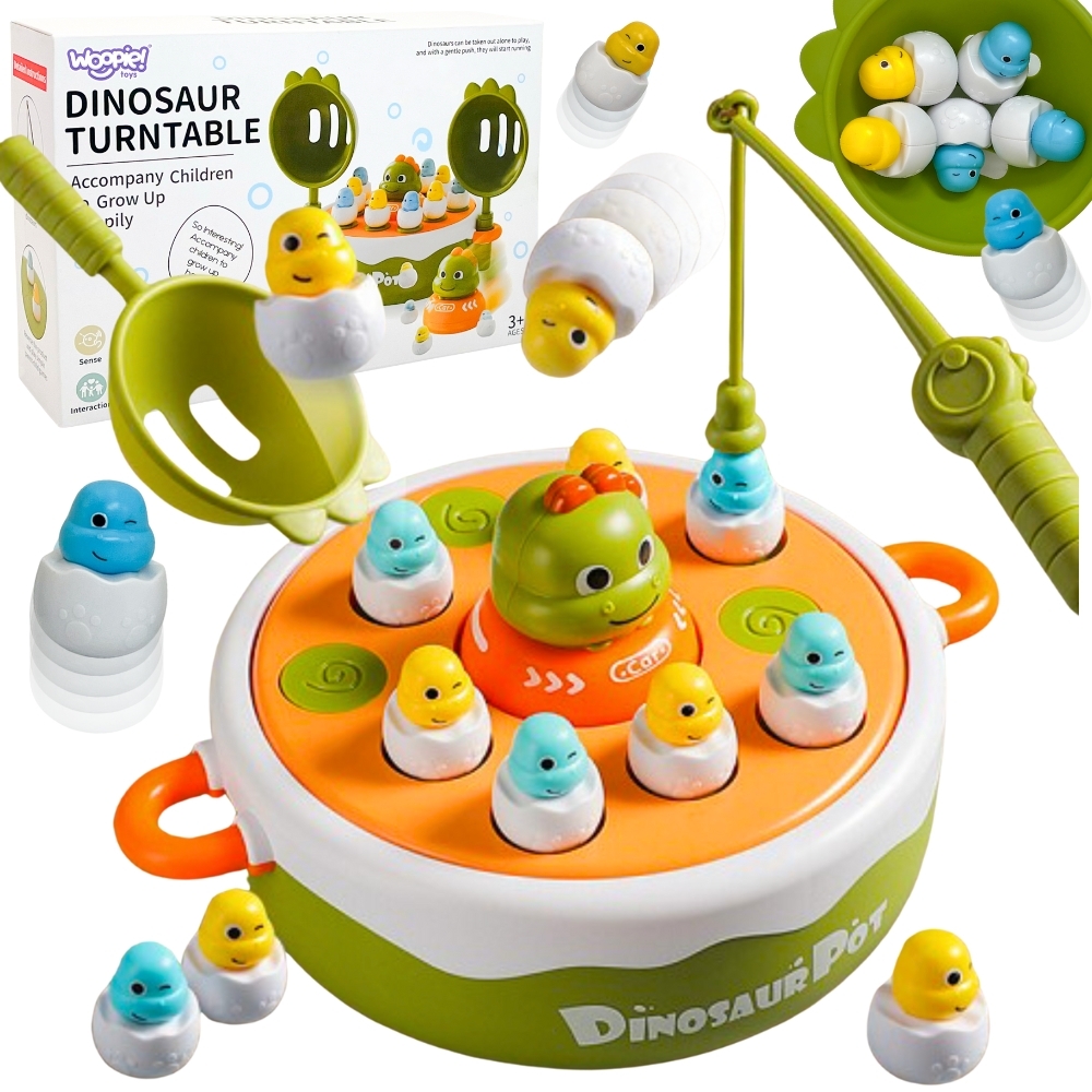 Lõbus Dinojaht Mängukomplekt püüdmismänguga