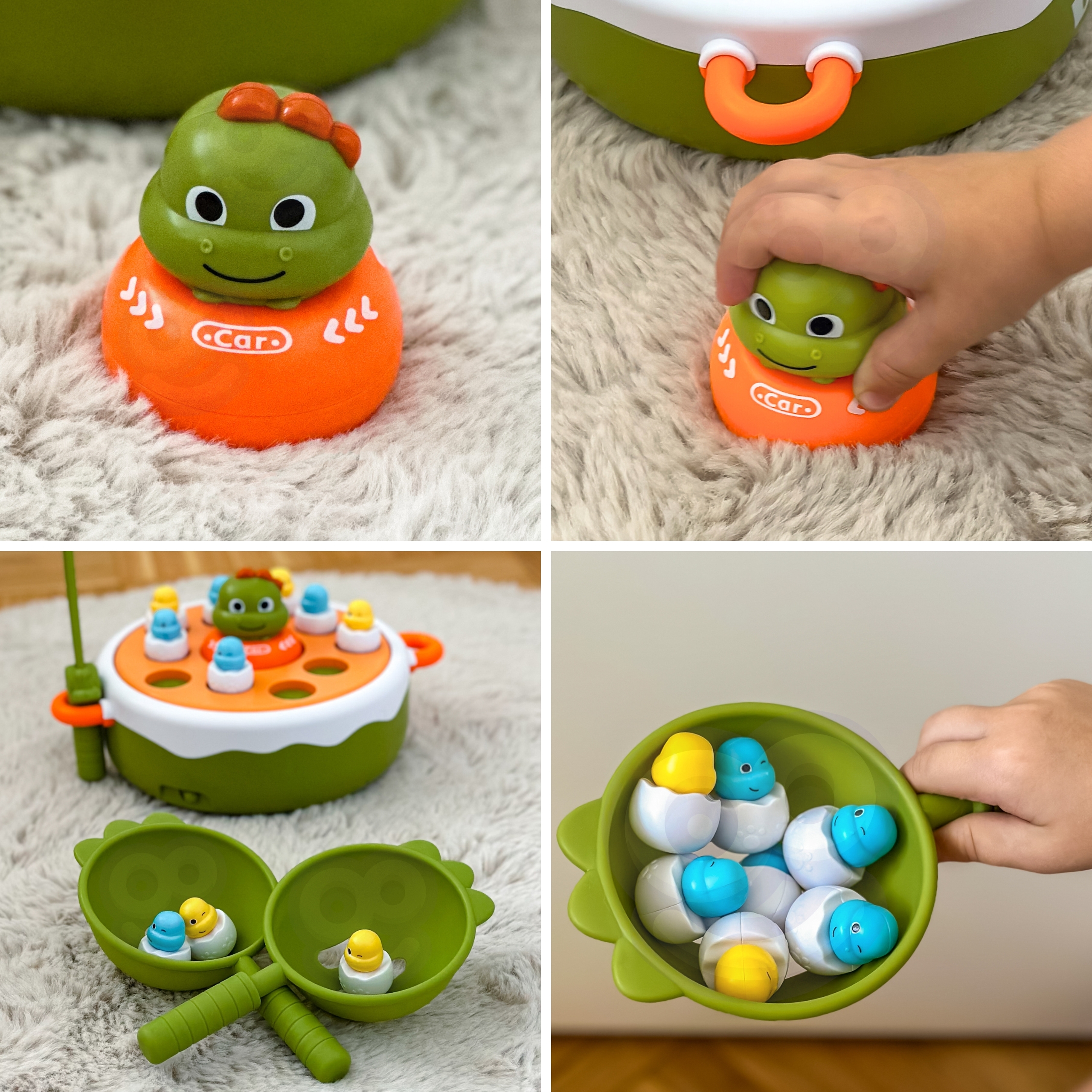 Värvikas ja dünaamiline mängukomplekt