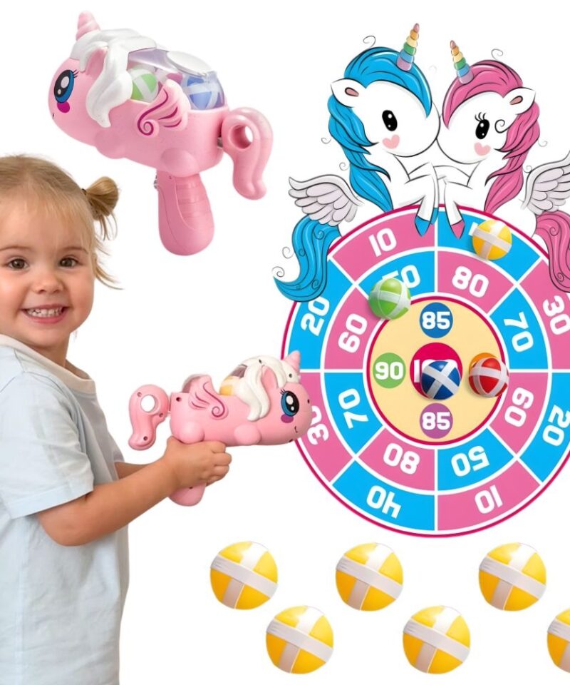 Lõbus viskemäng lastele tegevuses