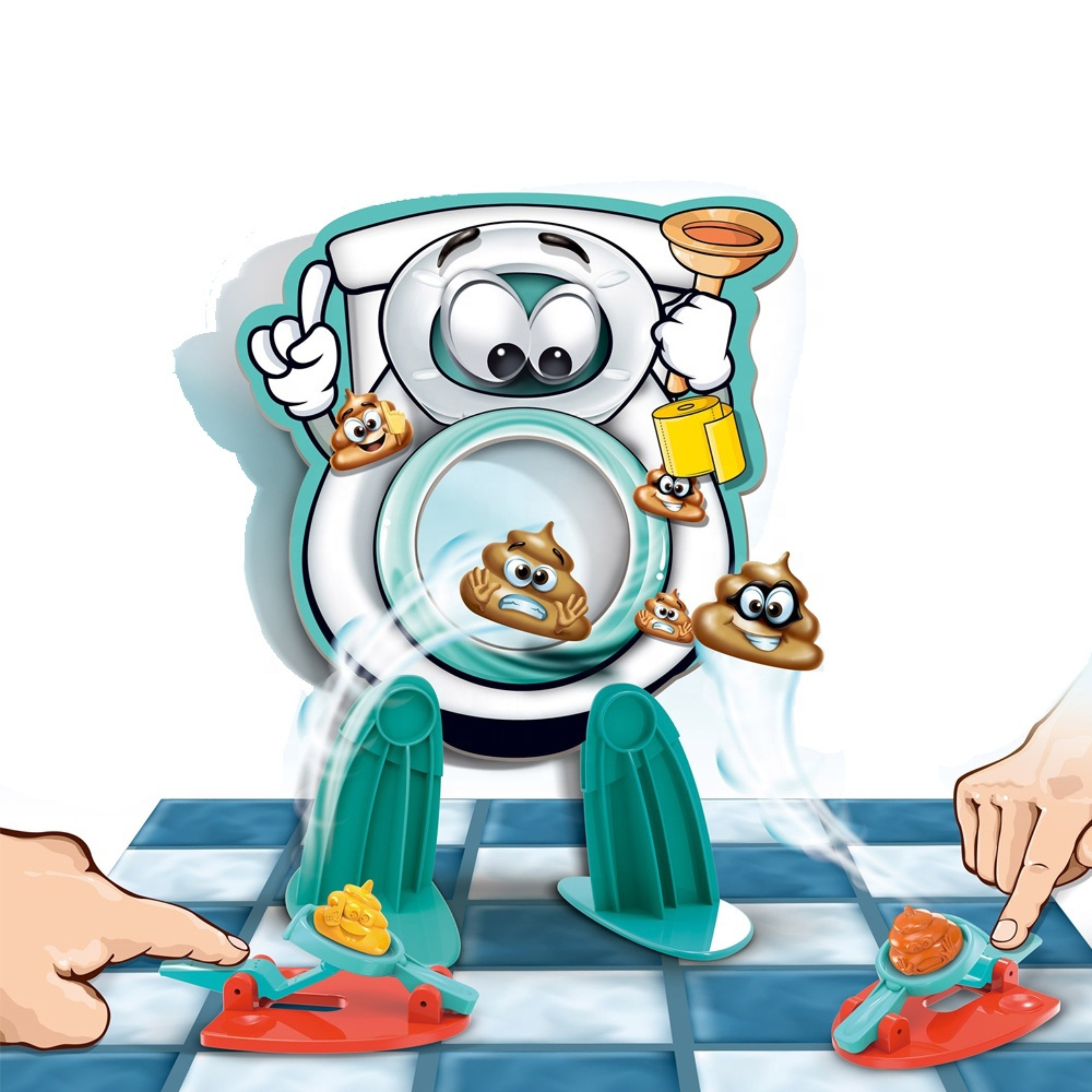 Tualeti kujuline mängulaud