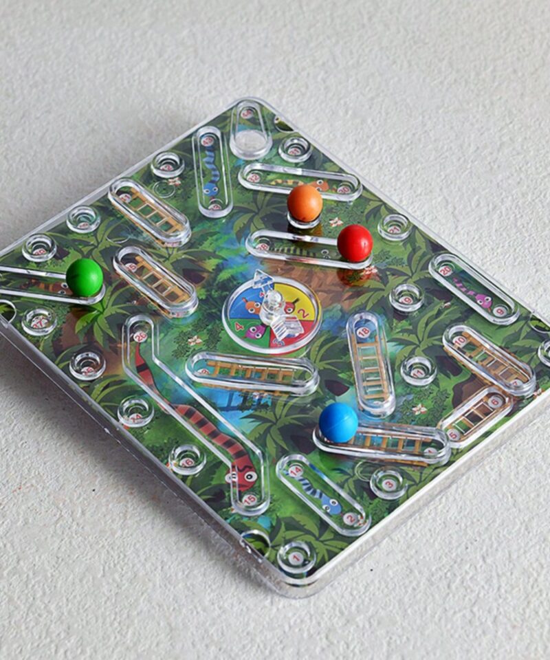 Läbipaistvad tunnelid ja sisseehitatud spinner