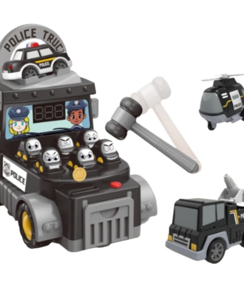 Politseiauto teema ja haamer