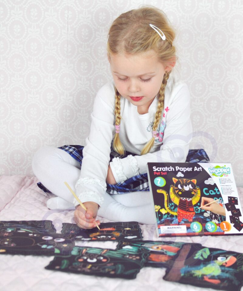 Loovust arendav kraapimiskomplekt