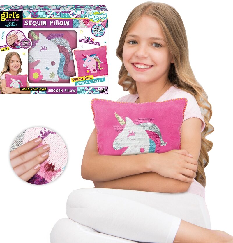 Loominguline ükssarviku padjakomplekt lastele