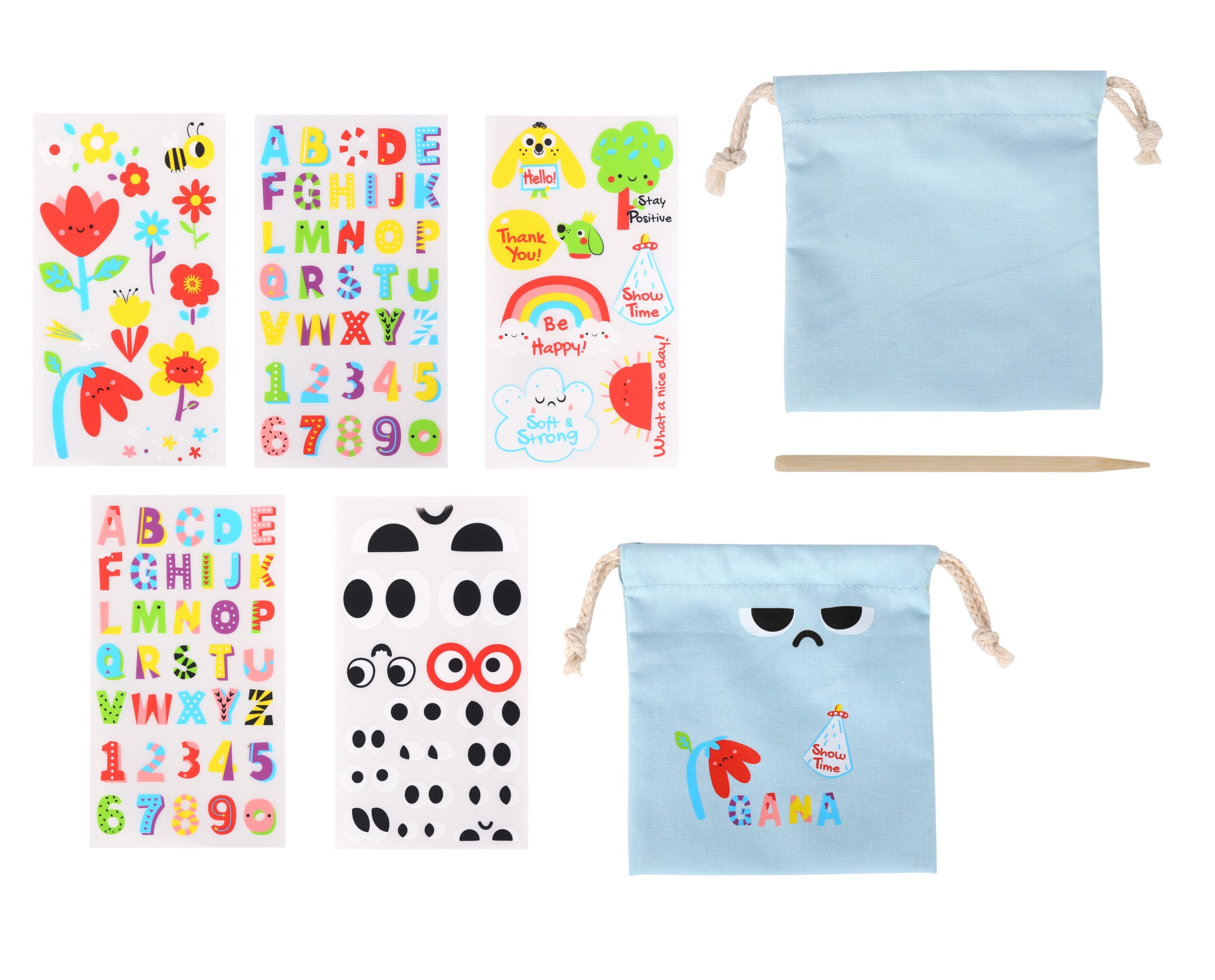 Kaunista kott ilma liimi ja käärita