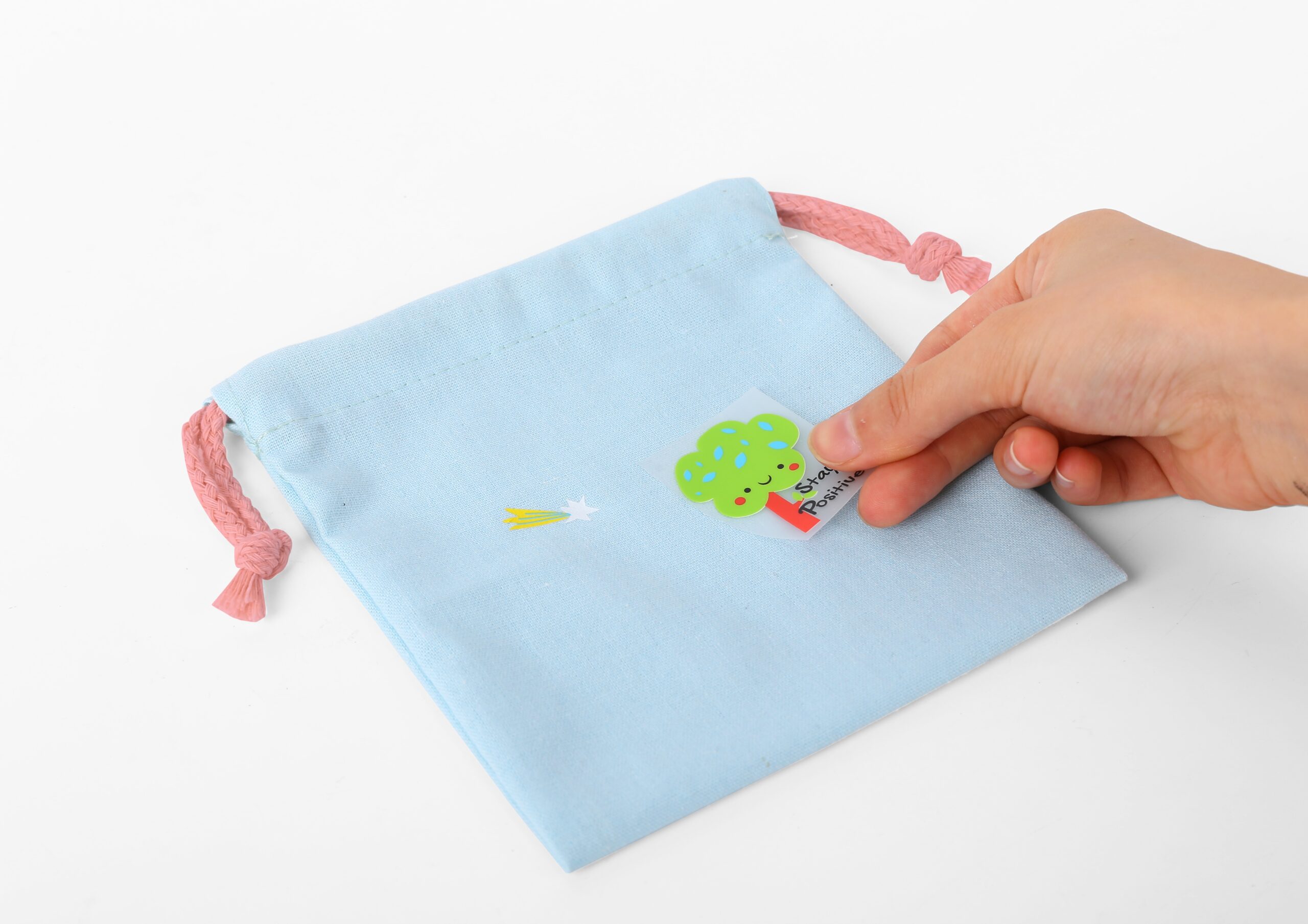 Kaunista kott ilma liimi ja käärita