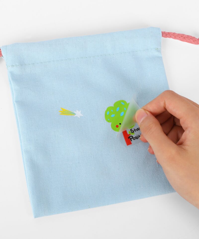 Kaunista kott ilma liimi ja käärita