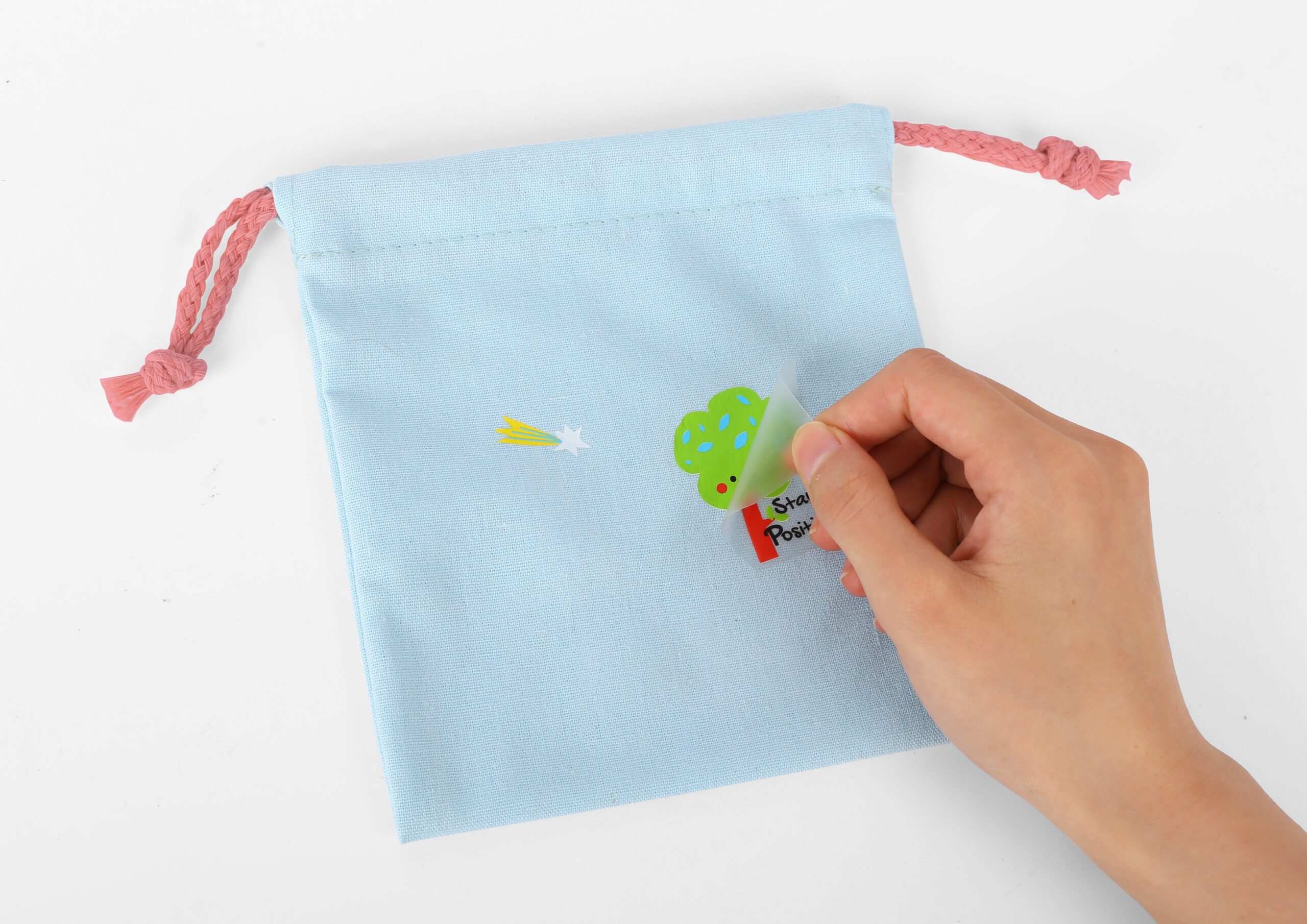 Kaunista kott ilma liimi ja käärita