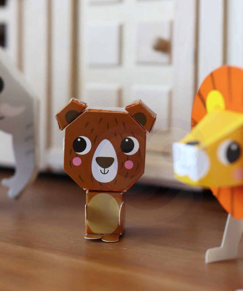 10 erinevat paberist 3D looma