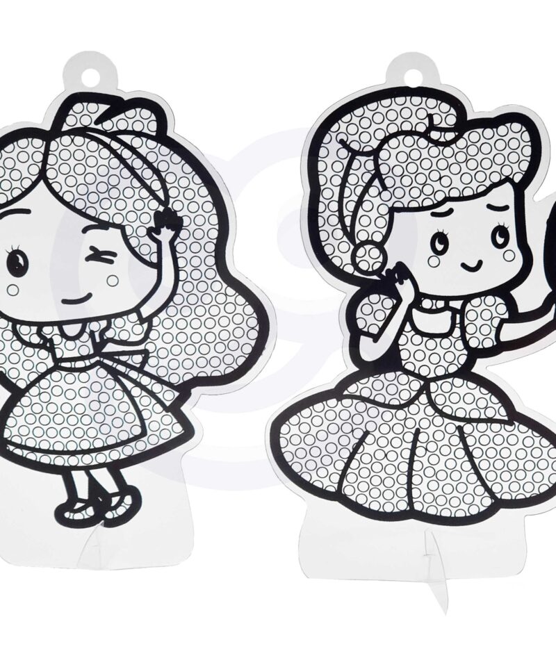 Lastele mõeldud diamentmosaiigi komplekt