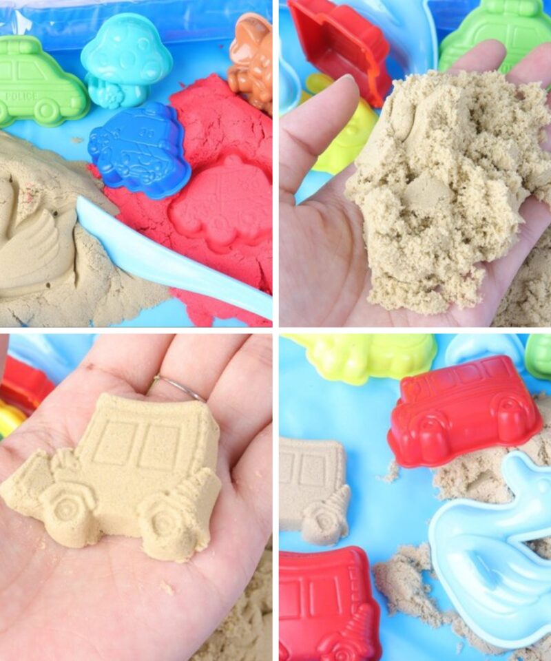 Lihtsasti vormitav kineetiline liiv