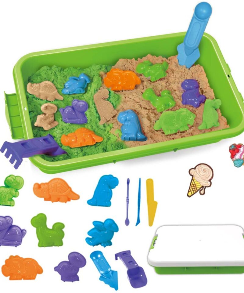 Loominguline mäng lastele liivaga