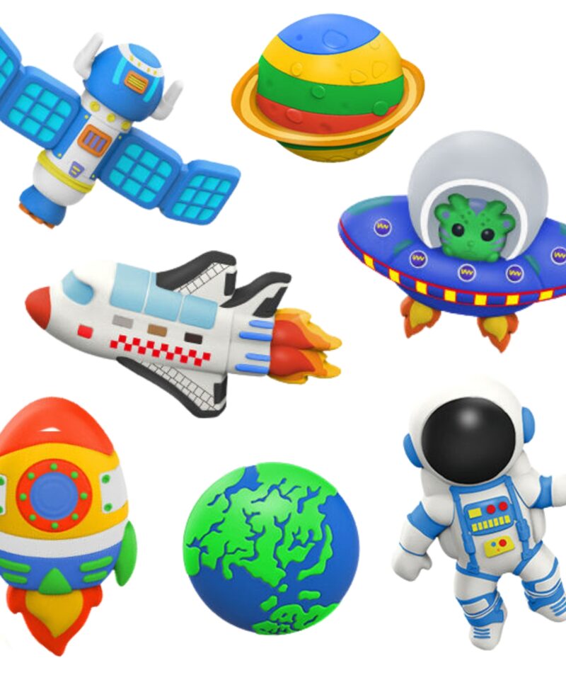 Loo ja värvi oma kosmoserakett