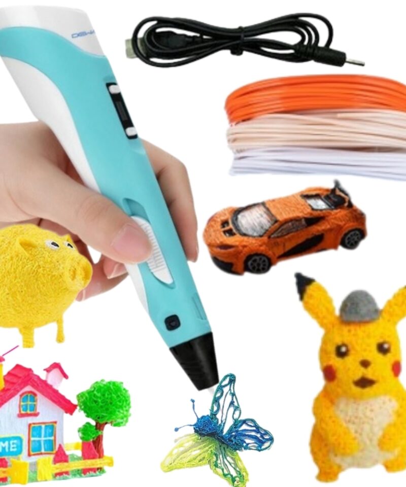 3D joonistuspliiats LED-ekraaniga