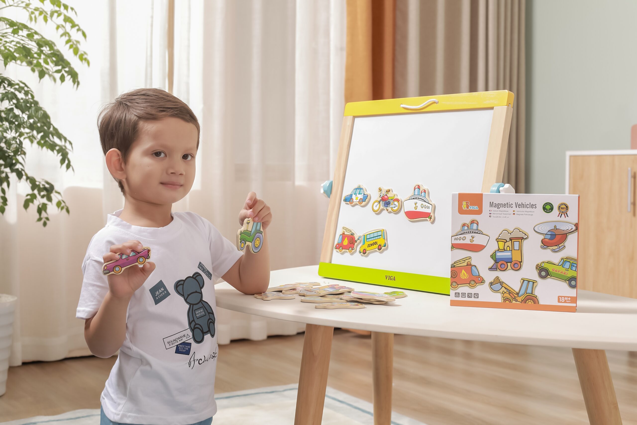 Ohutud ja vastupidavad puidust magnetid