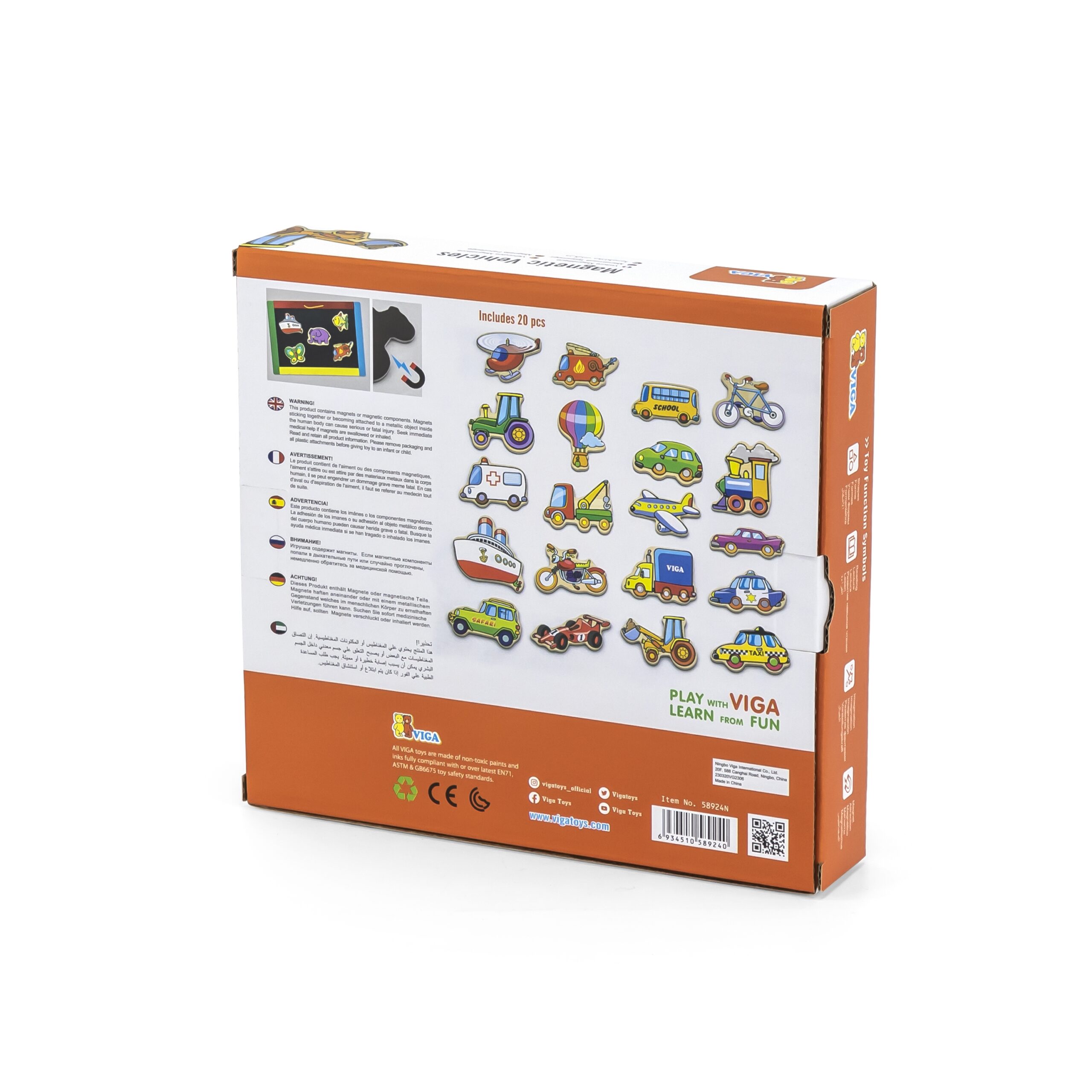 Ohutud ja vastupidavad puidust magnetid