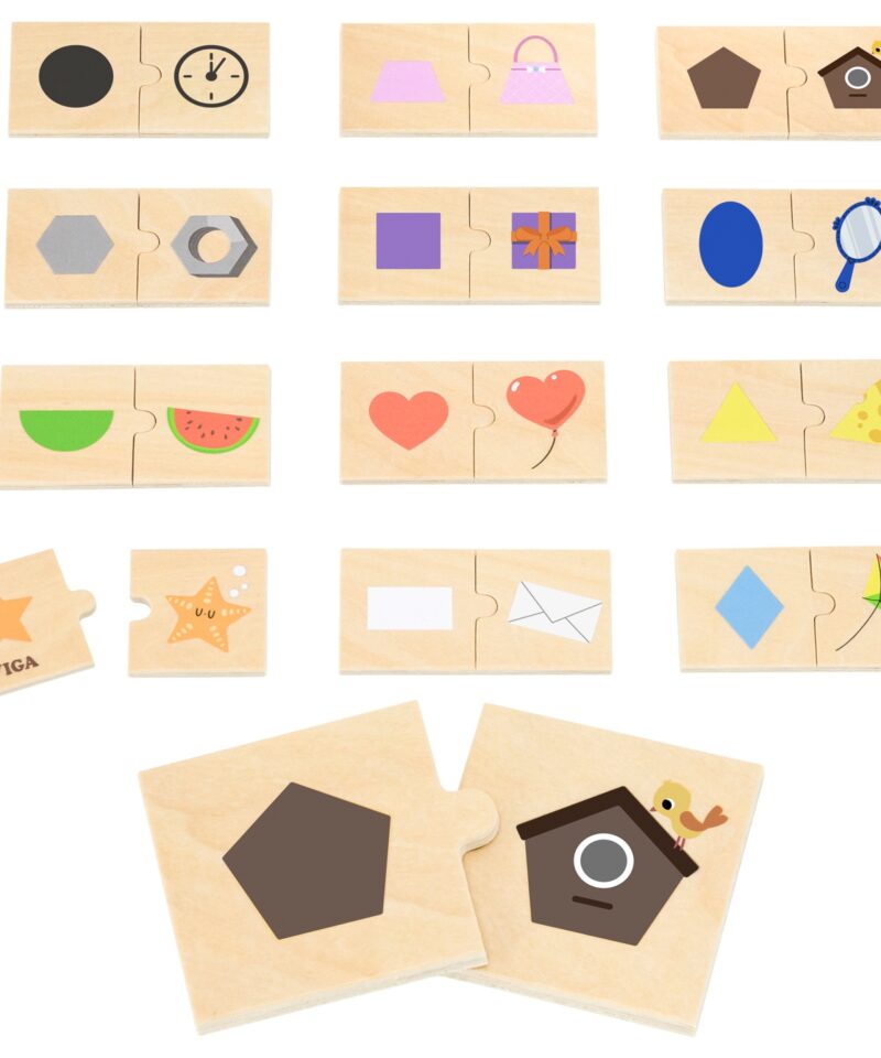 Hariv puslekomplekt lastele mängimiseks