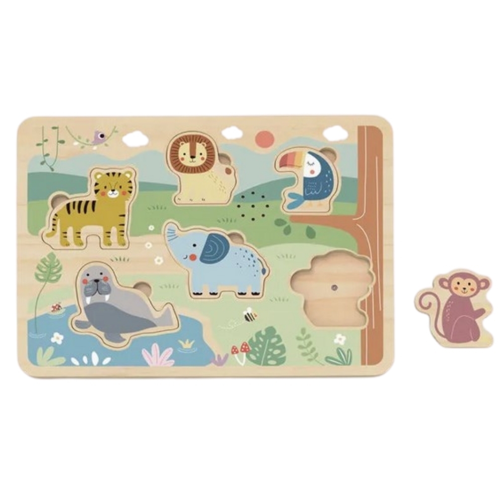 FSC-sertifikaadiga puidust mänguasi