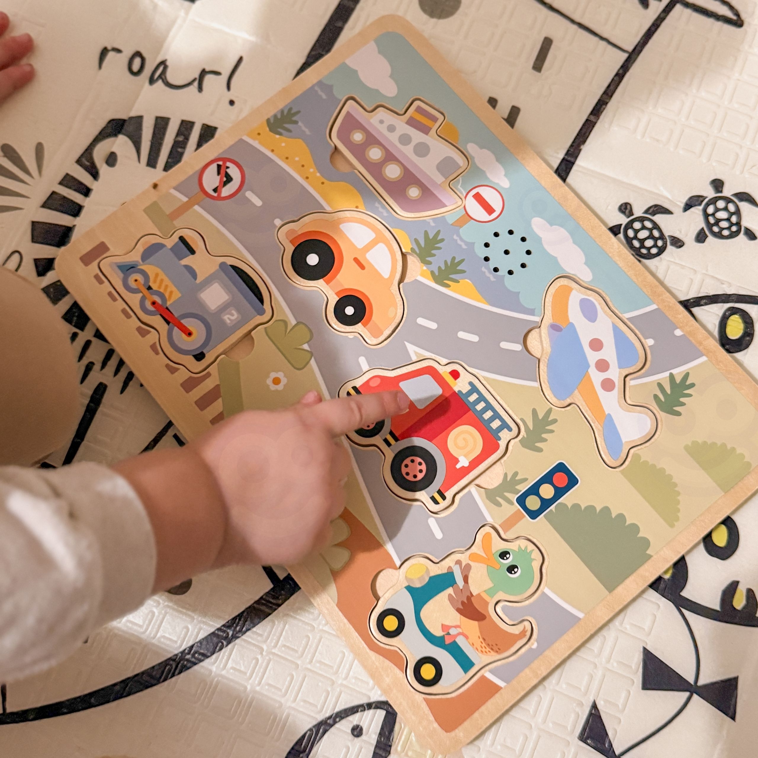 Ohutute värvidega pusle