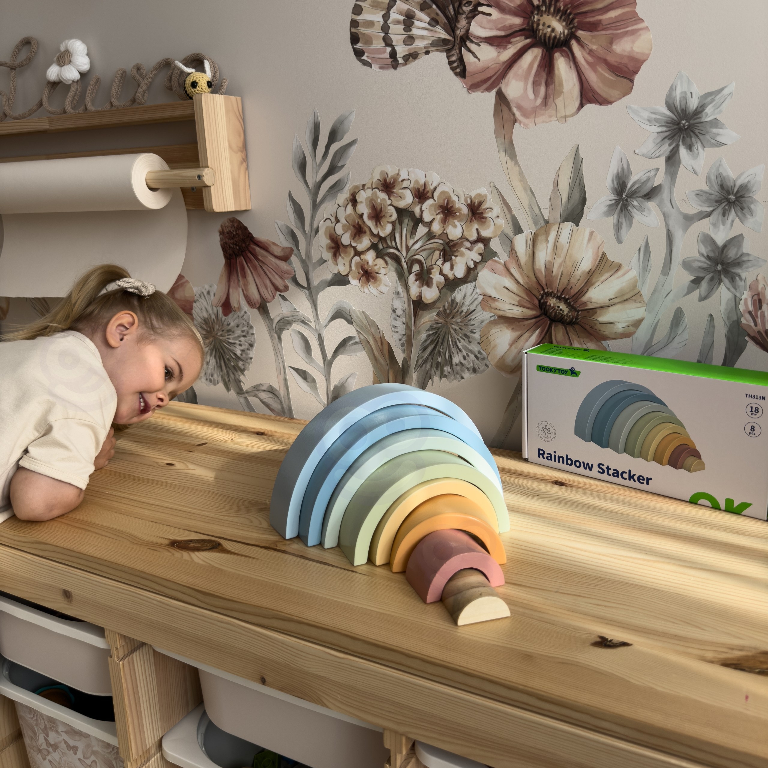 Loovust arendavad puidust pusletükid