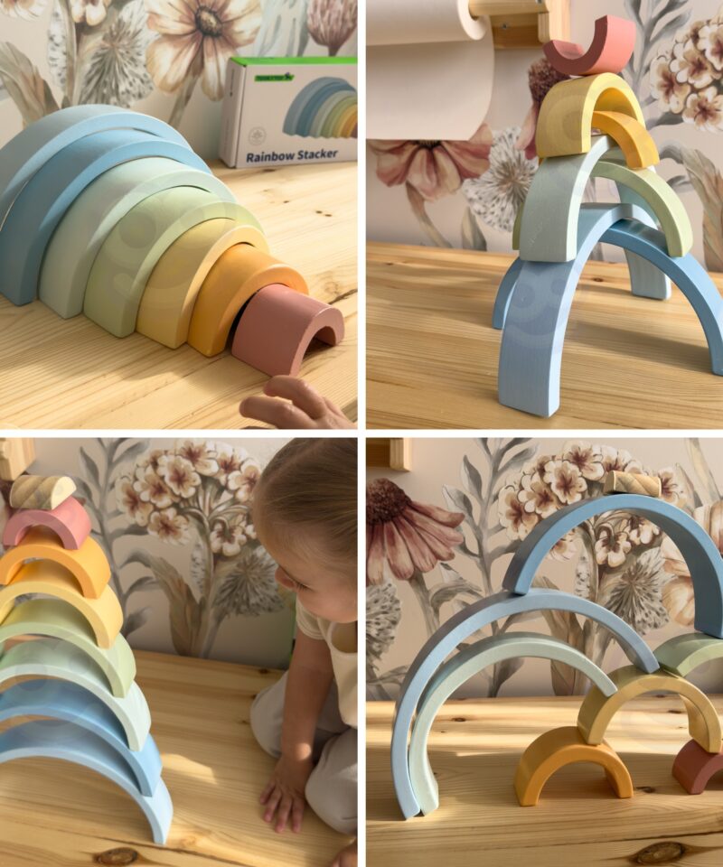 Harivad pusletükid värvide õppimiseks