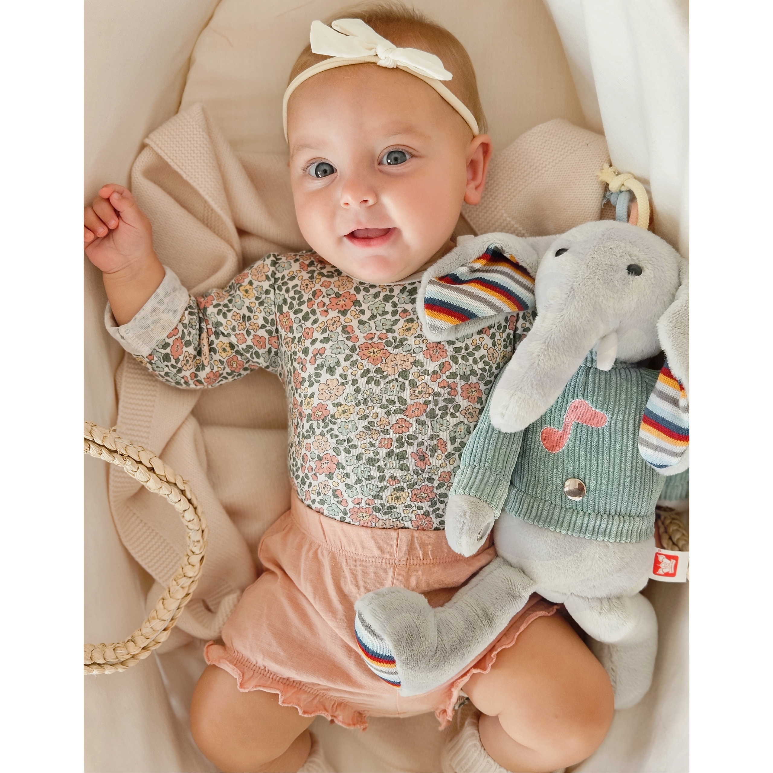 Muusikat mängiv elevandimänguasi