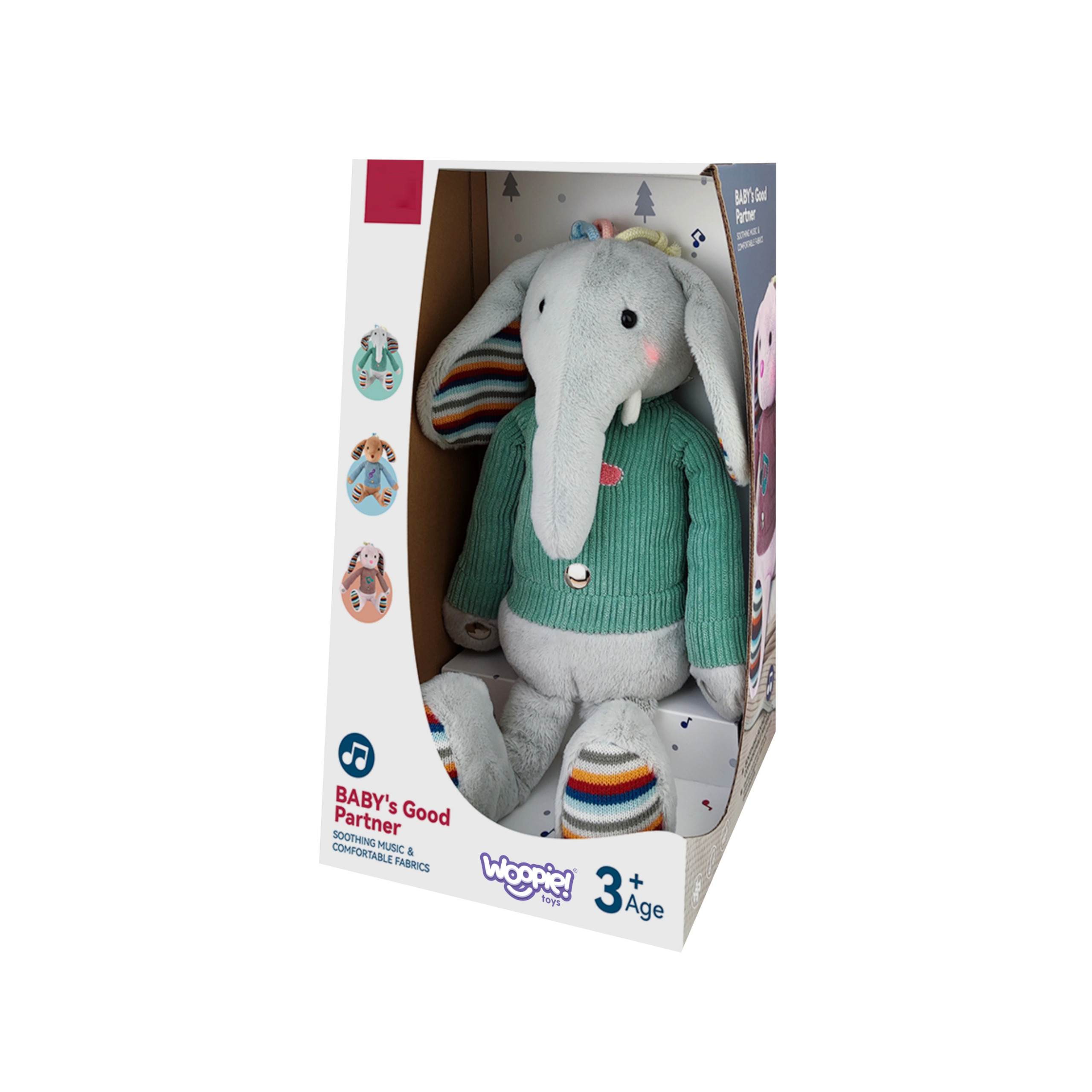 Elevandimänguasi lõbusate meloodiatega