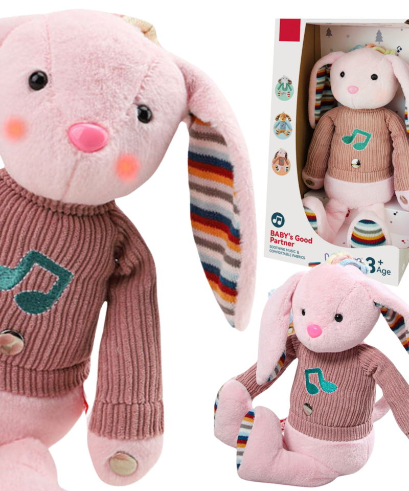 Interaktiivne jänku kaisulelu laste mänguasjana