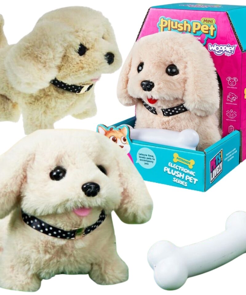 Interaktiivne plüüskoer lastele mängimiseks