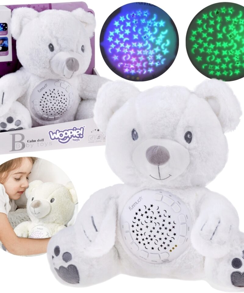 Rahustav kaisukaru projektoriga lapsele