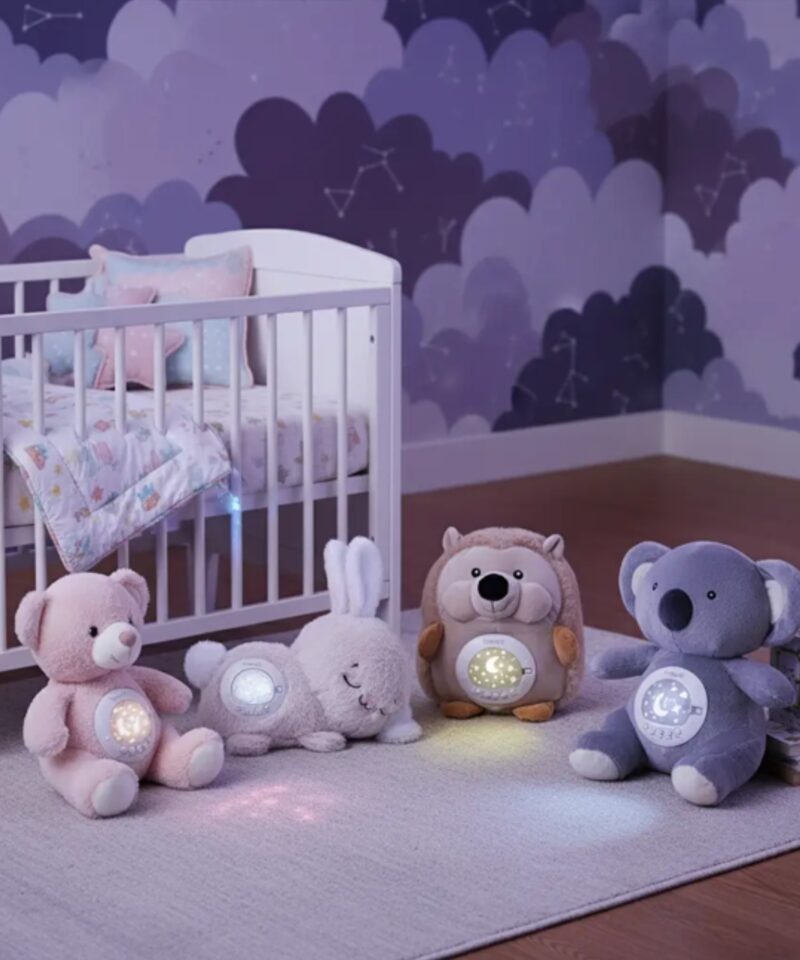 Öövalgusti ja muusikaga mänguasi lapsele