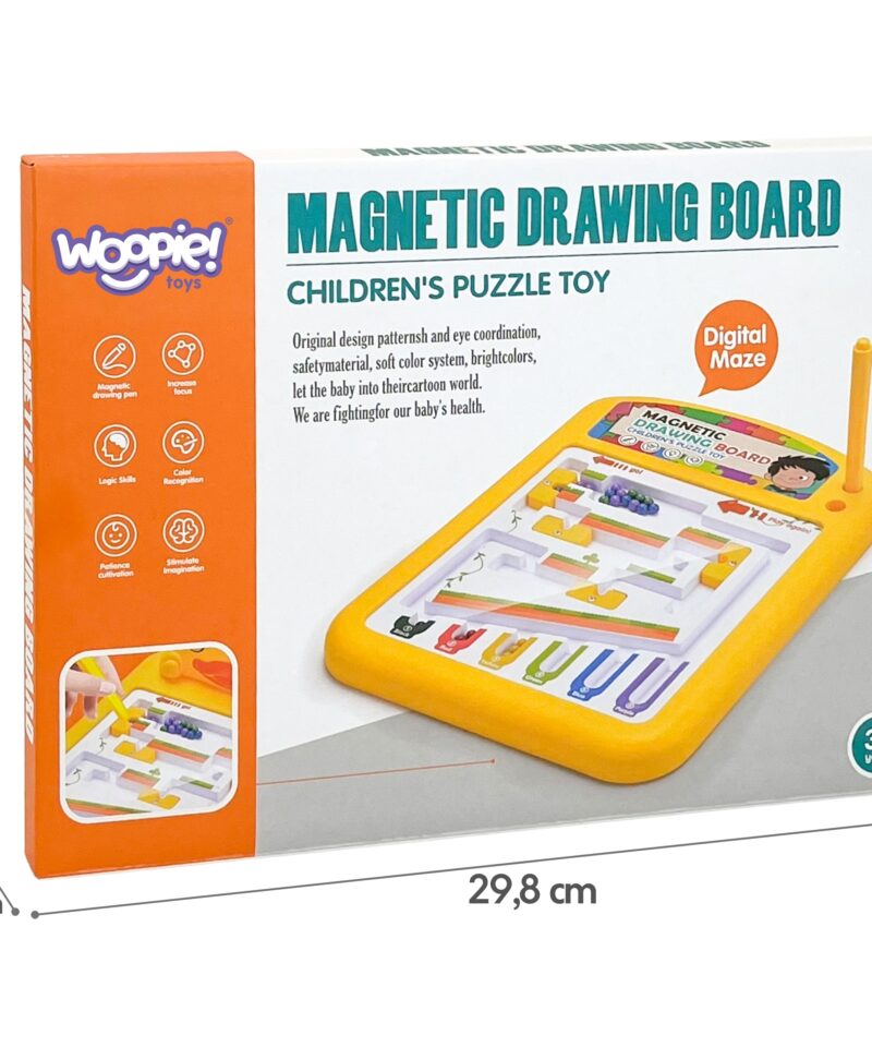 Magnetiline joonistustahvel reisile ja autosse