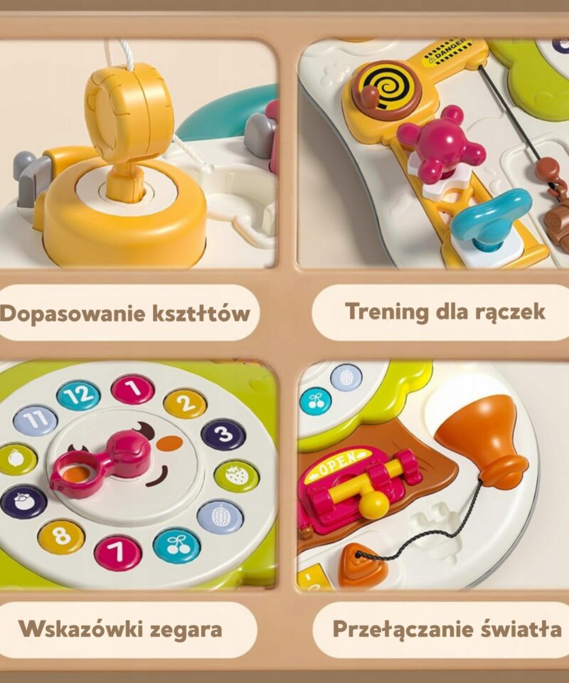 Mängutahvel koos lülitite ja nuppudega