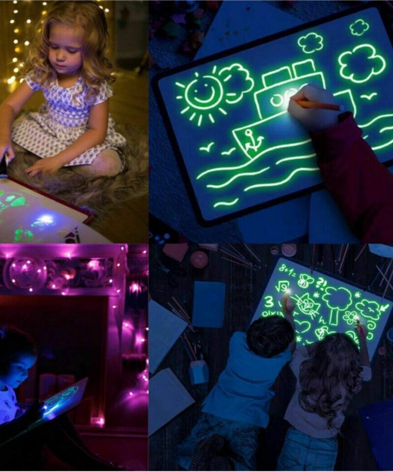 Neoonvärvilised markerid joonistustahvlile