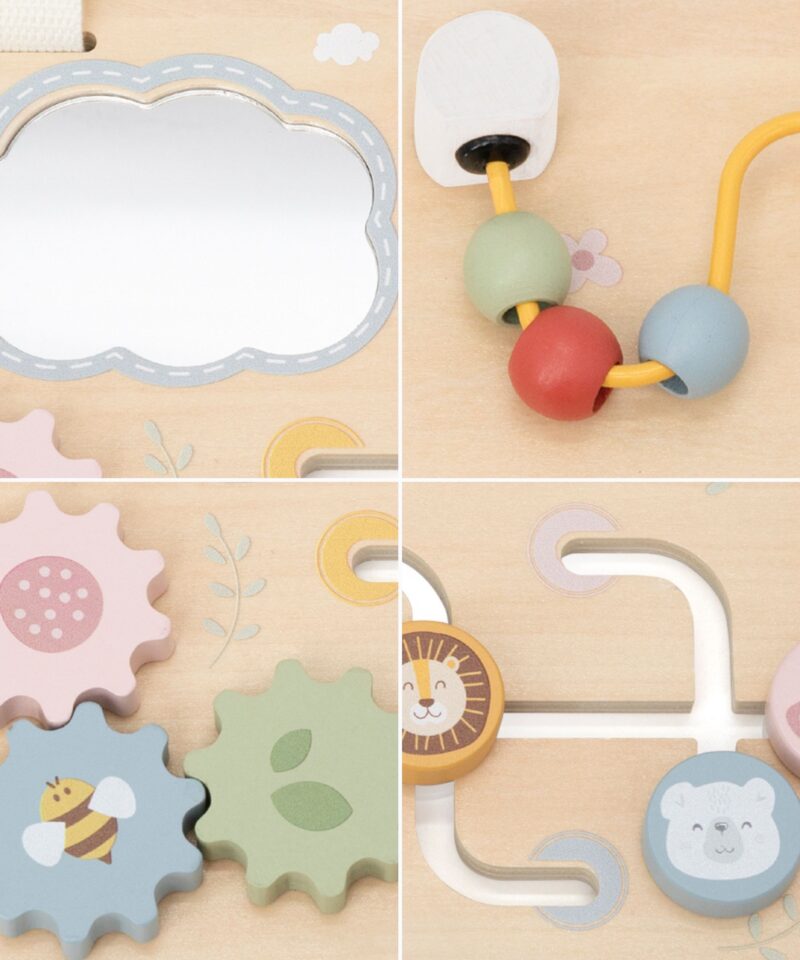 Mängulaud koos peegli ja hammasratastega