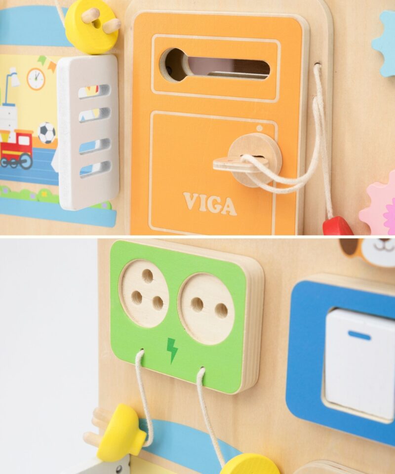 Majakese kujuline mängulaud uudishimulikele lastele