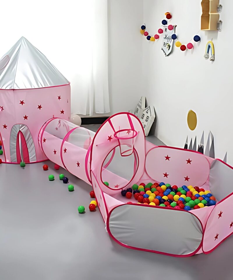 Turvaline laste tunnelikomplekt