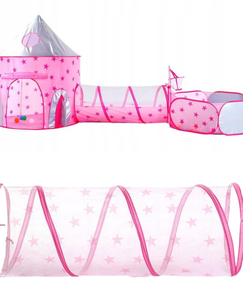 Laste telk ja tunnel seiklusteks