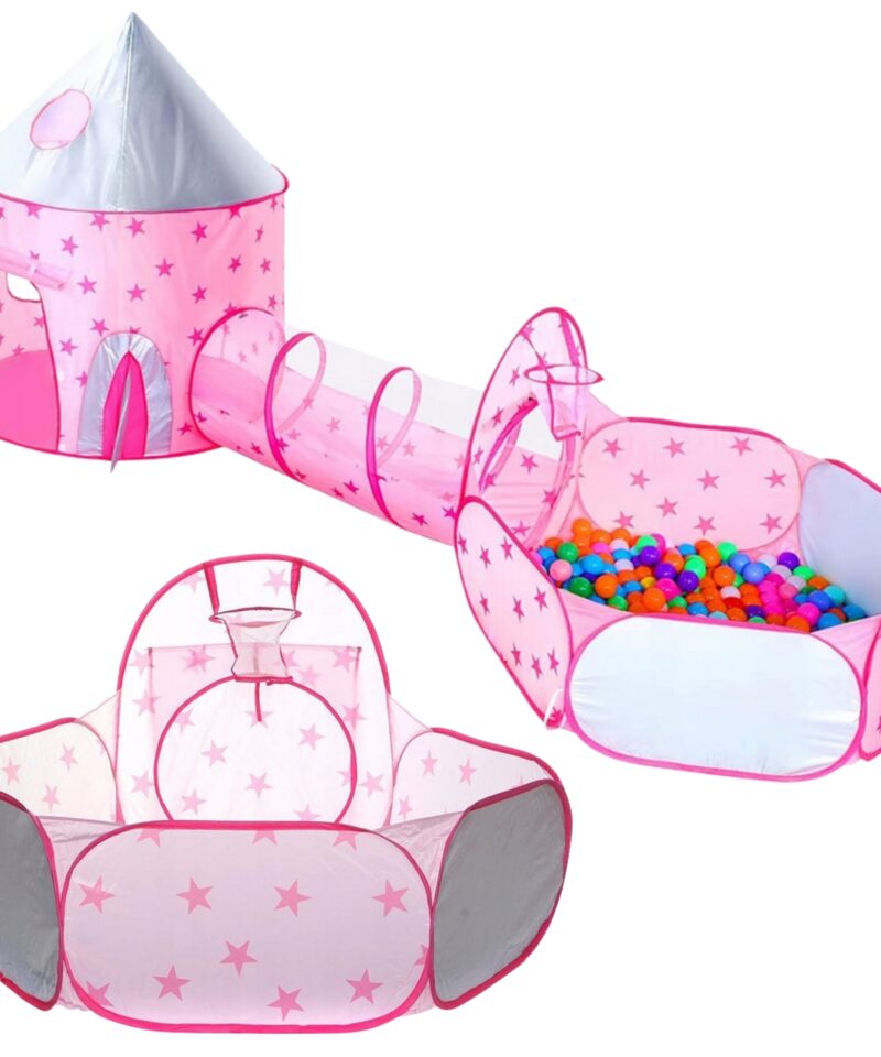 Laste telk ja tunnel seiklusteks