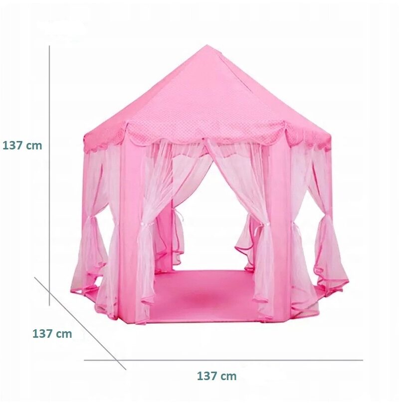 Ideaalne telk väikestele printsessidele