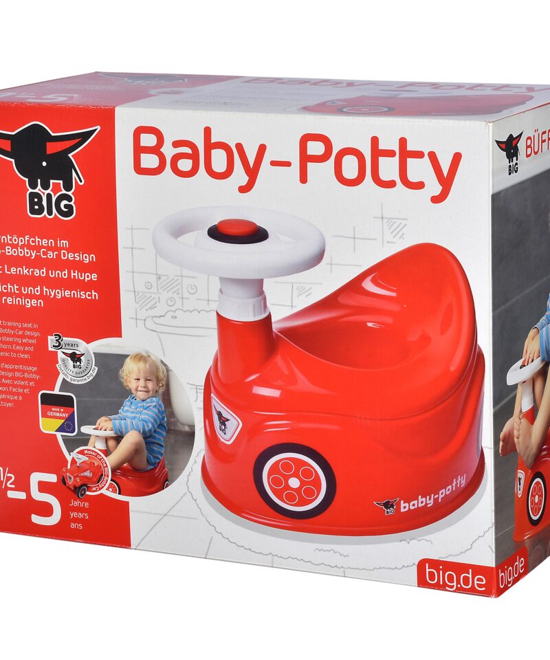 Punane pissipott mänguliseks õppimiseks