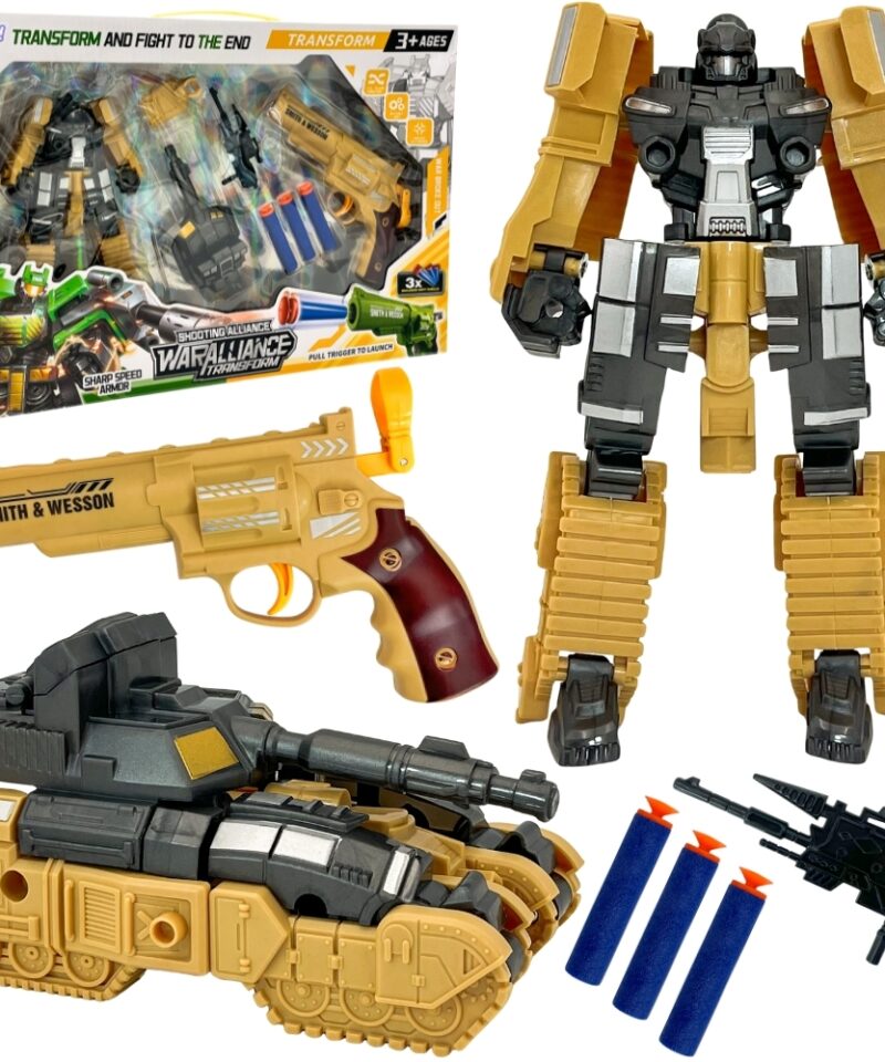 Transformeeruv robot lastele