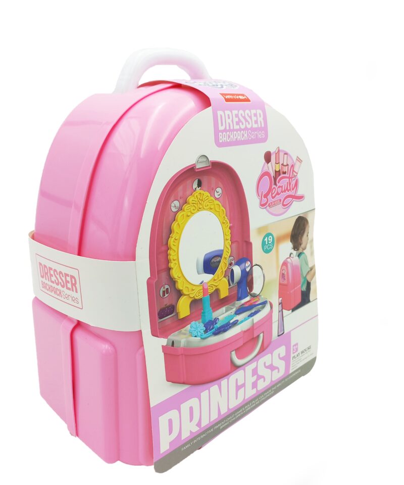 Loovust arendav seljakott-toaletikomplekt