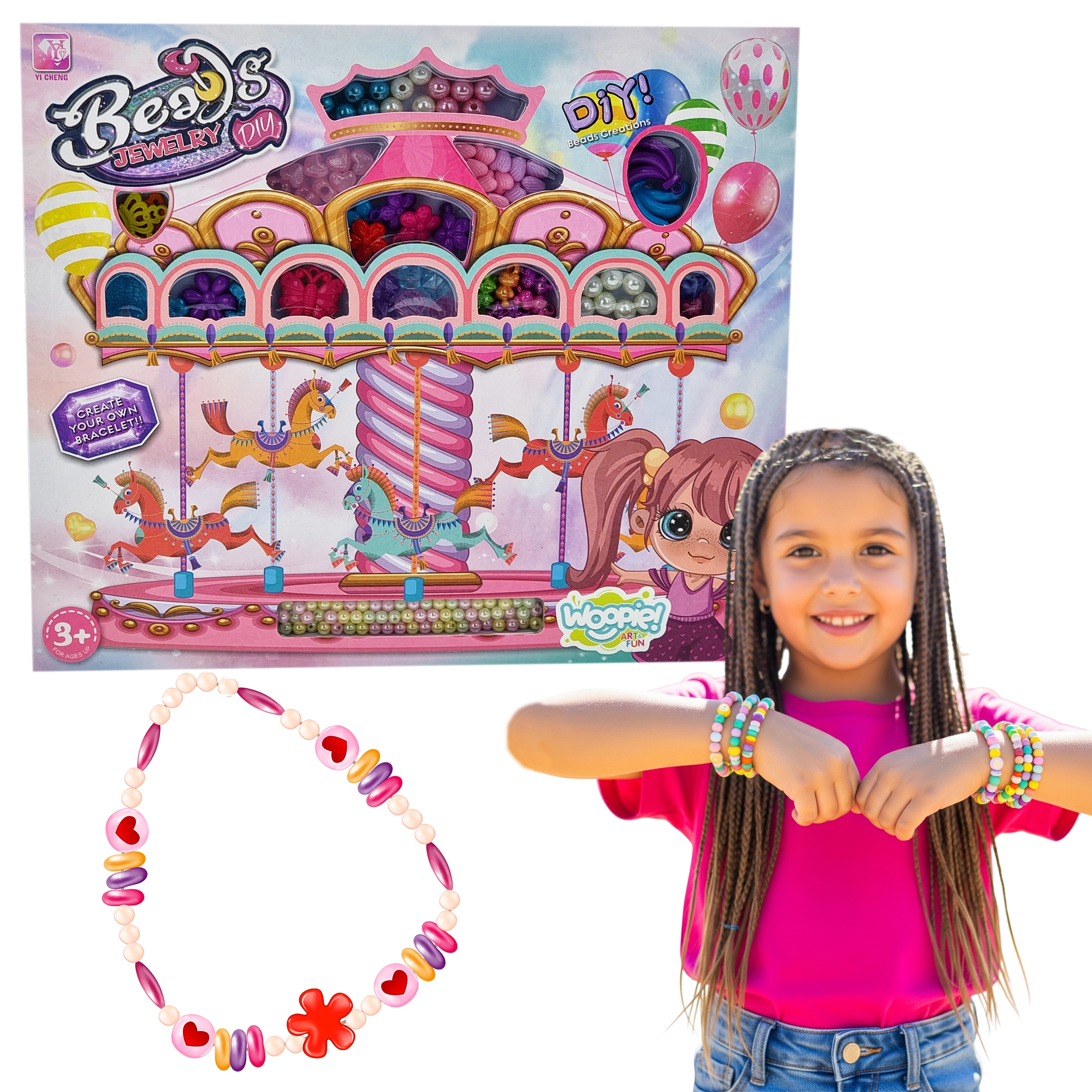 Laste loominguline ehete komplekt lastele