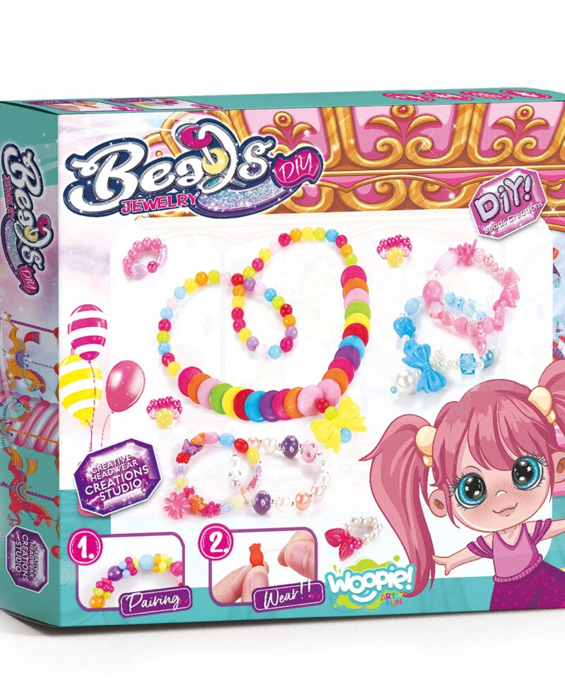 Värvilised helmed ja ripatsid lastele