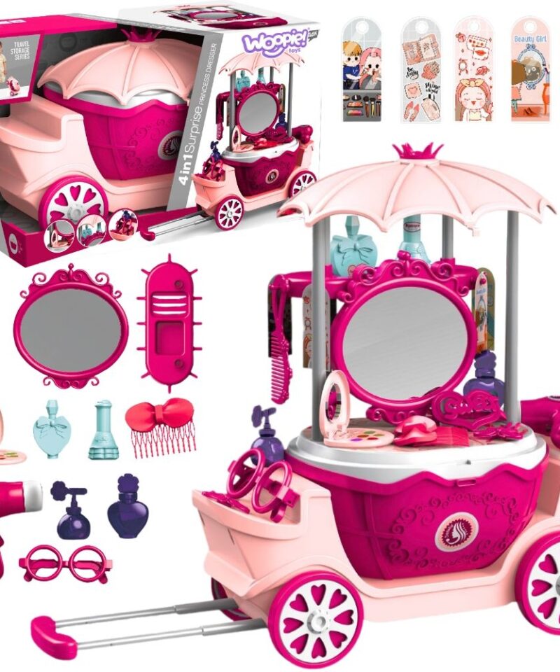 Laste ilusalongi mängukomplekt ratastel