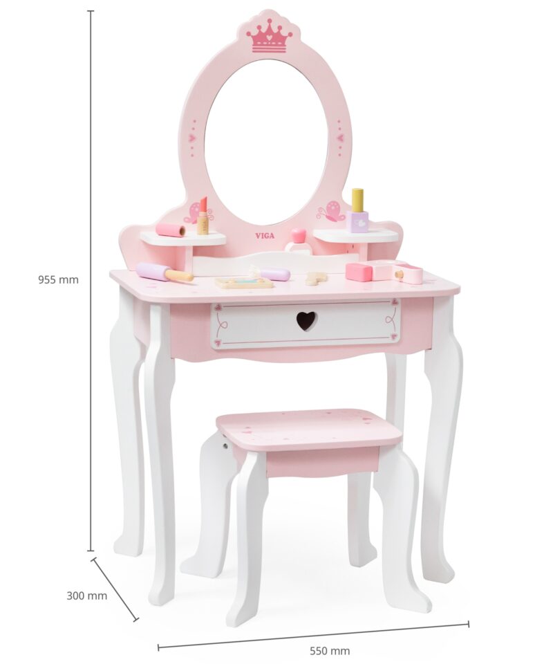 Esteetiline ja vastupidav tualettlaud