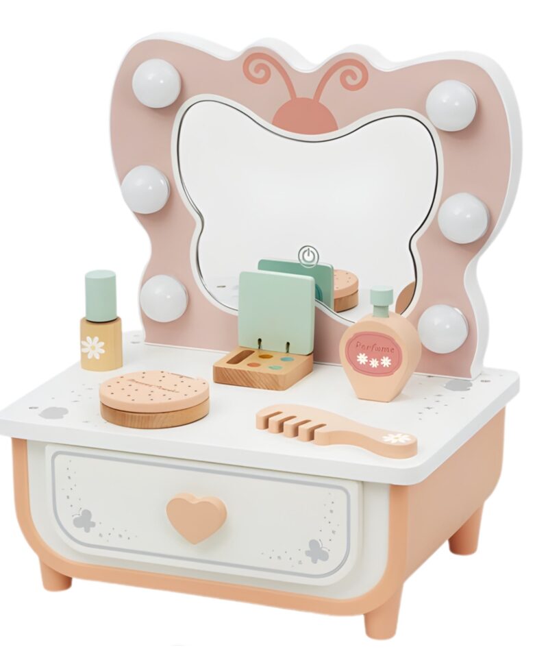 Elegantne tualettlaud lastetuppa