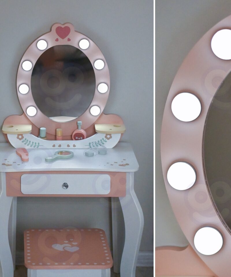 Tualettlaud koos tarvikutega