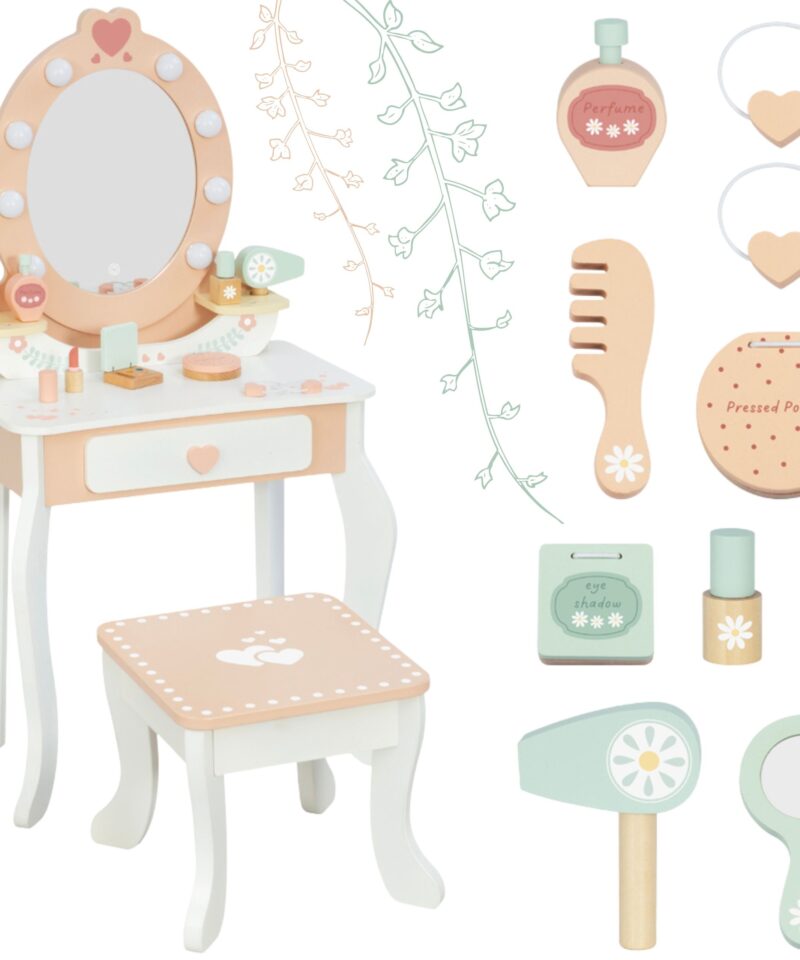 Tualettlaud koos tarvikutega